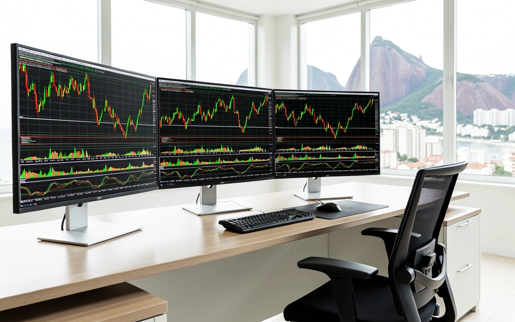 Interface de análise técnica avançada